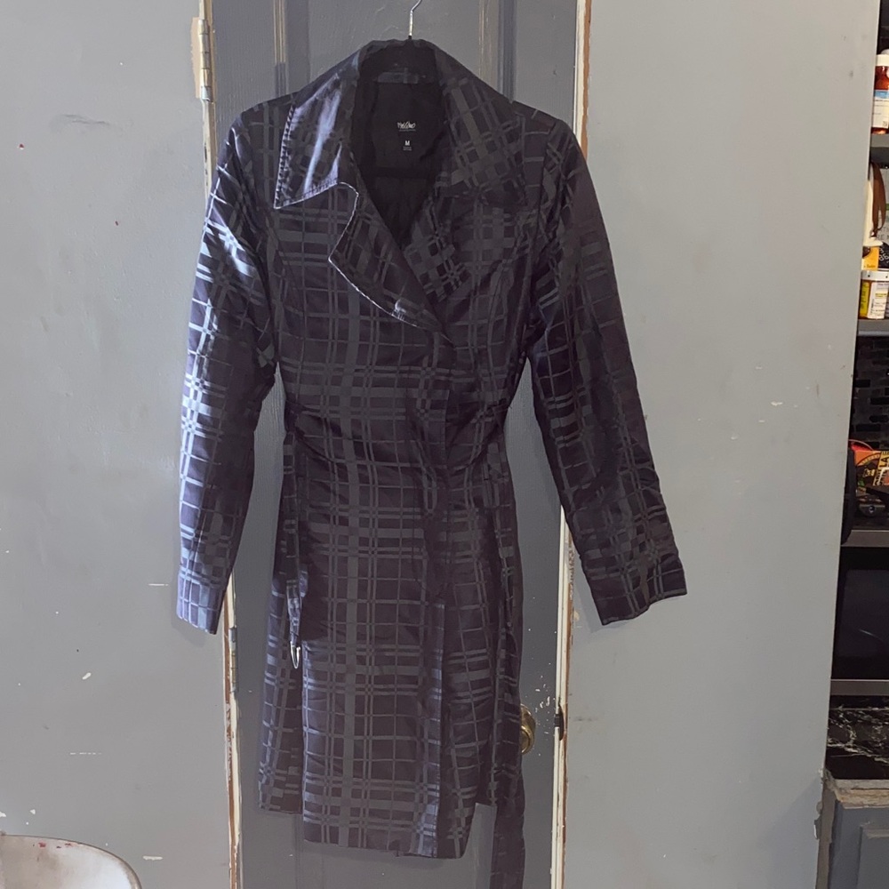 Stylish Black Trench Coat